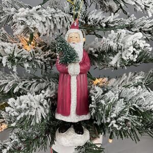 Christmas Ornament-Santa Clause Christmas Ornament-The Bridge Collection-